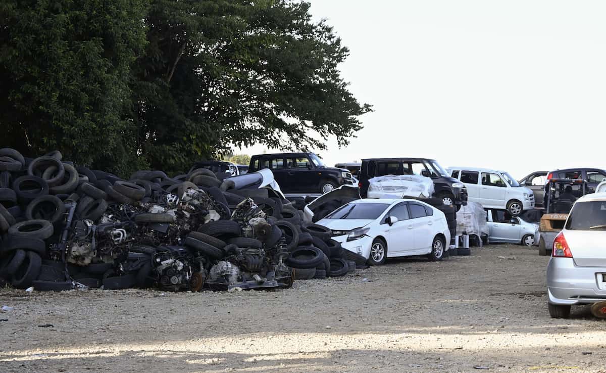 【アフガニスタン人男ら逮捕】盗難のランドクルーザーをヤードで保管、解体し輸出か