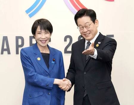 高市首相「韓国のりは大好き。コスメも使っています」韓国コスメとのり、李大統領がプレゼント