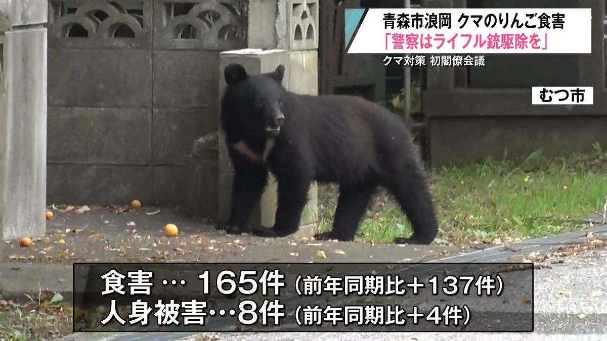 閣僚会議で木原官房長官「警察にはライフル銃での駆除をお願いした」