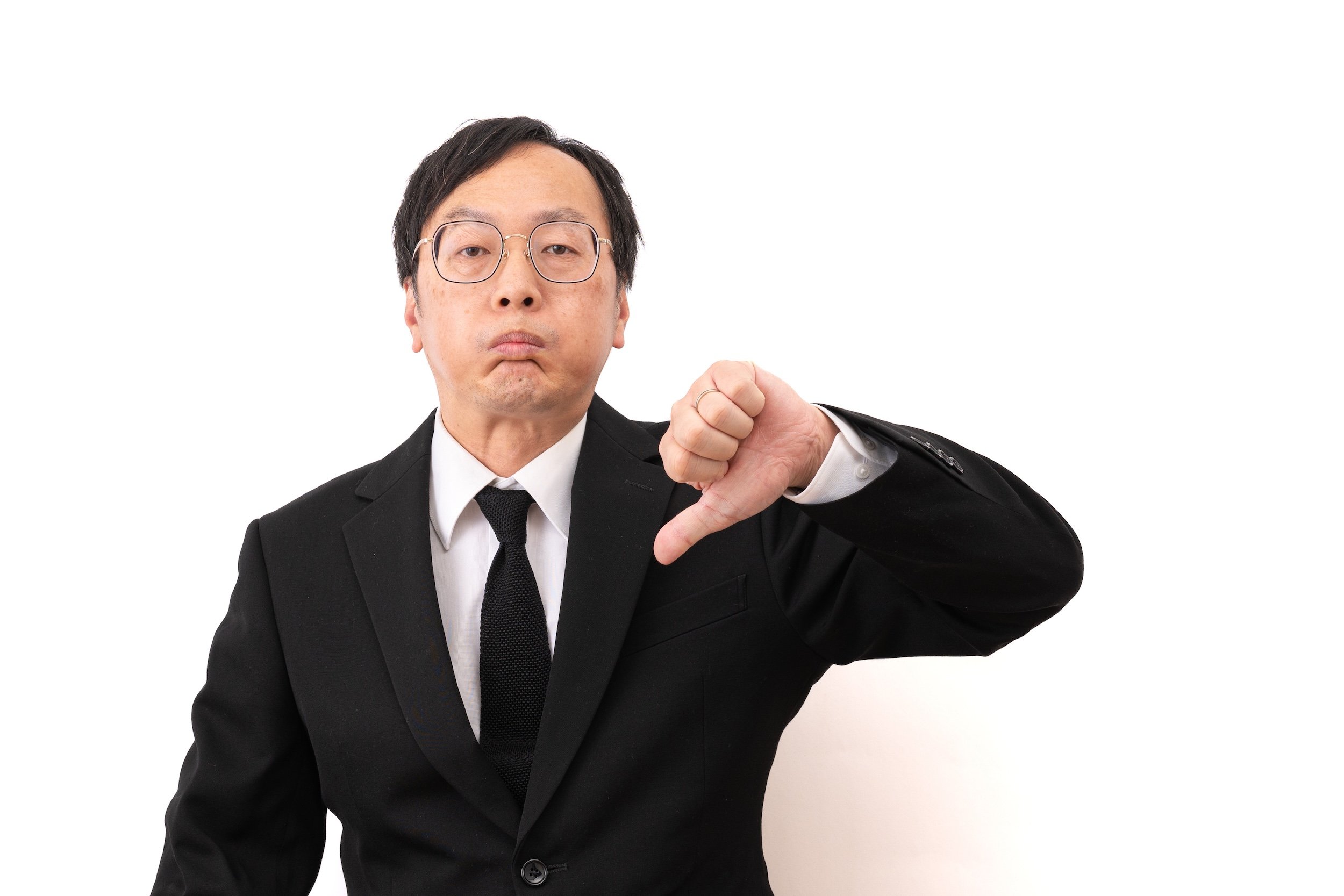 「こいつは昇進させられないな…」と見送られる人