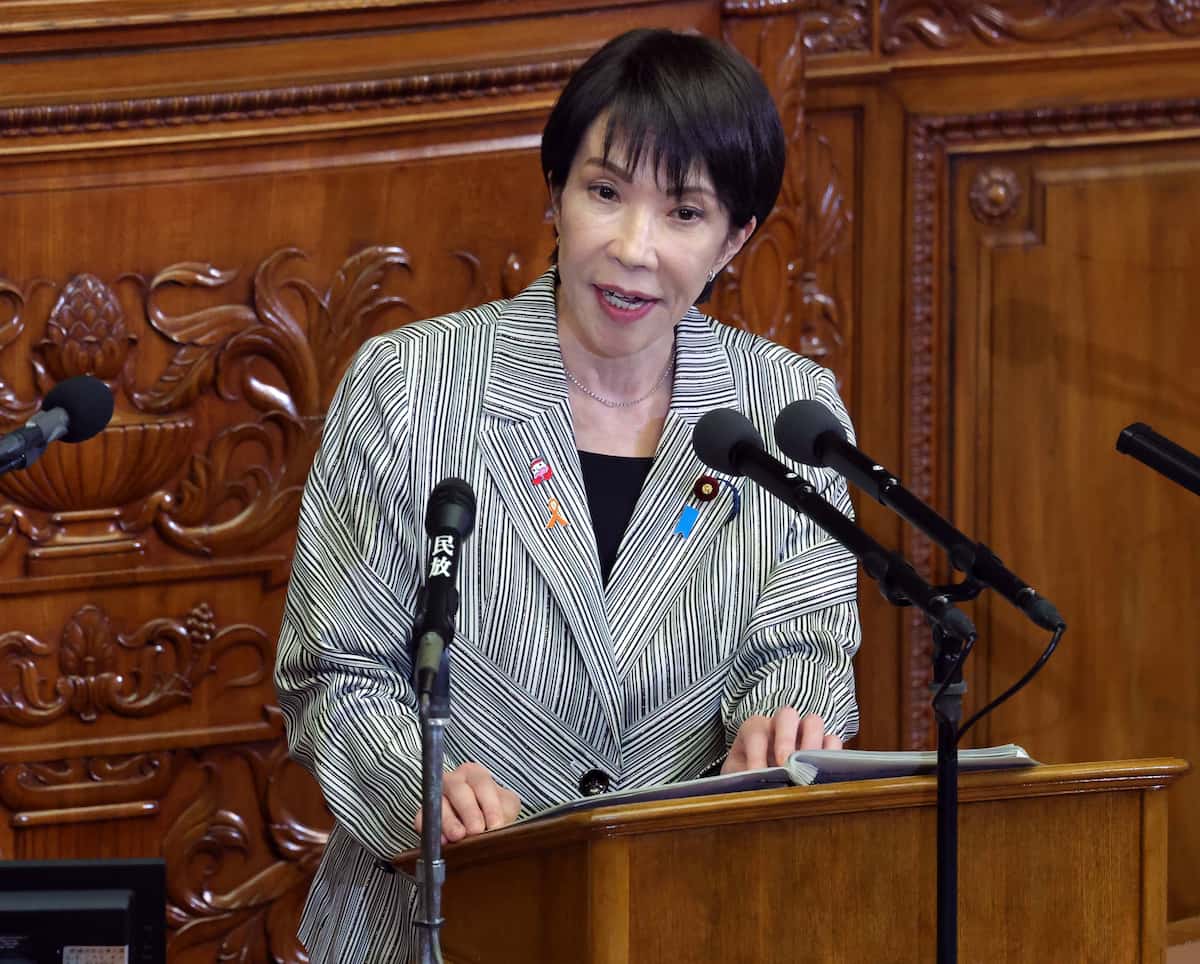 高市首相、憲法改正「少しでも早く国民投票の環境を」　衆院代表質問