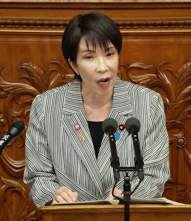 首相、定数削減「幅広い賛同重要」　給付付き控除の実現目指す―高市政権で初の代表質問