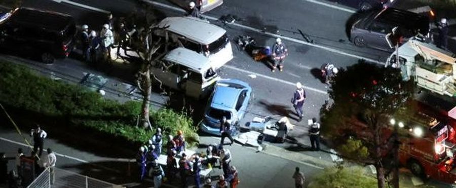 【兵庫】「運転手が発作」加古川の多重事故、死亡した男性の同乗者説明