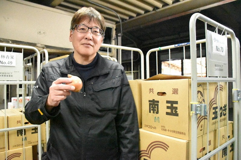 タマネギ価格高騰　「例年の倍近い単価」　北海道の記録的猛暑受け