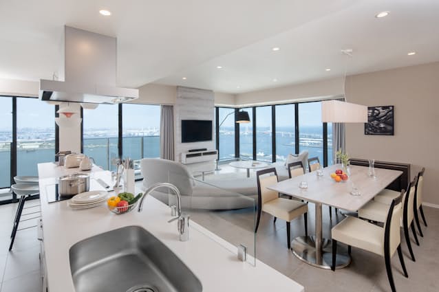 洗濯機やキッチン完備のアパートメントホテル、訪日客の受け皿に