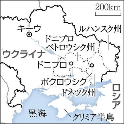 ウクライナ東部の要衝ポクロウシクにロシア軍侵入、包囲も進み陥落の恐れ