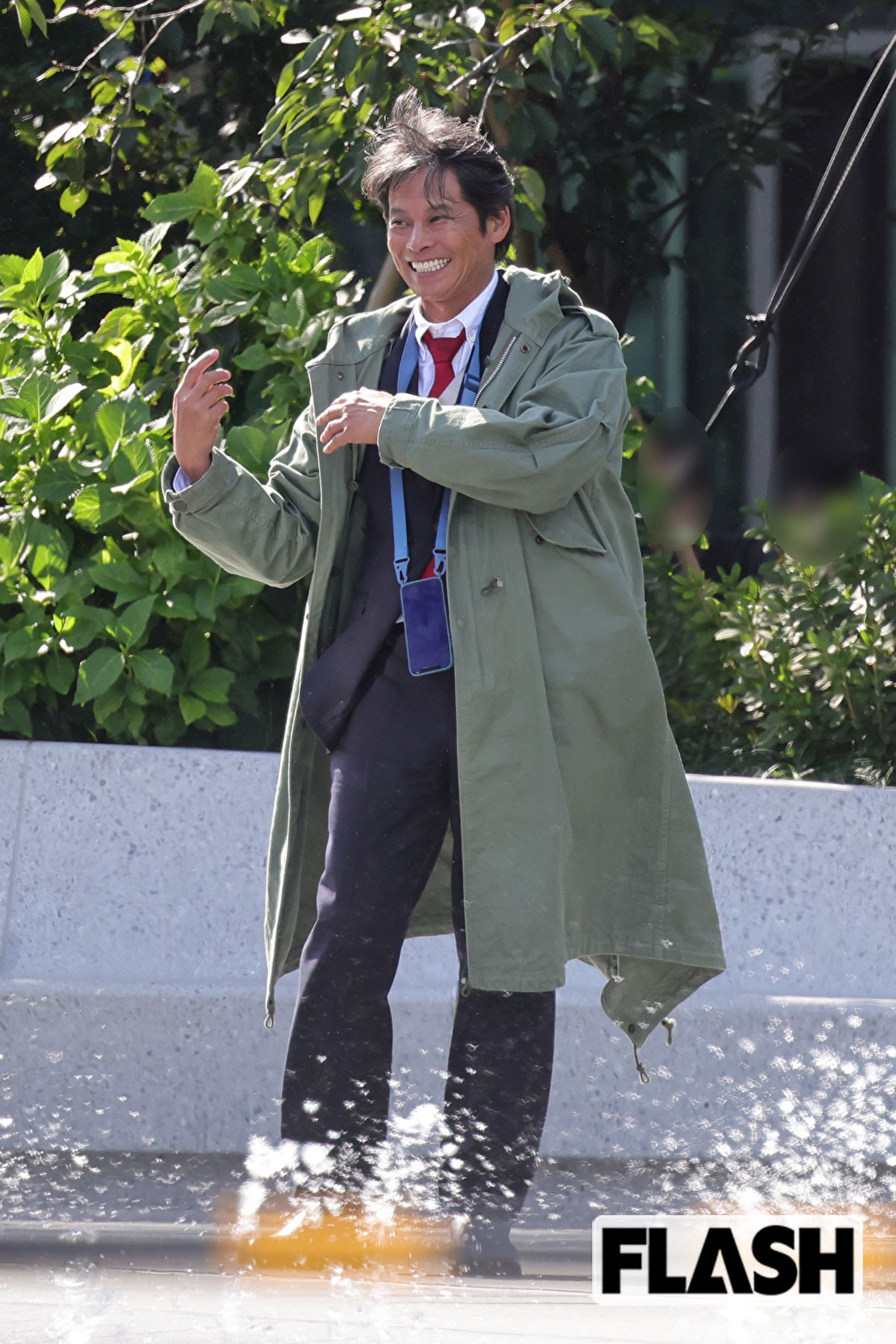 【芸能】織田裕二、『踊る大捜査線』新作映画ロケで大爆笑アクション、疾走シーンも息切れナシ　自らセリフ提案する熱意