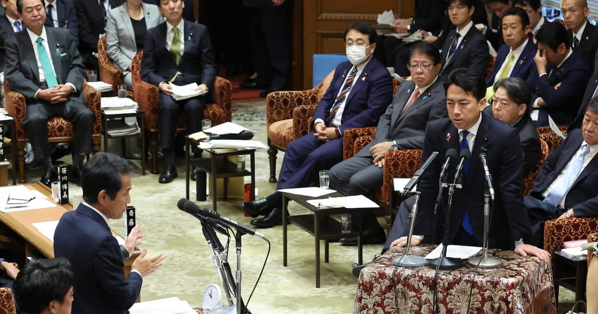 「立民が何を求めているのか分からない」小泉防衛相　台湾有事巡る高市首相答弁への追及に