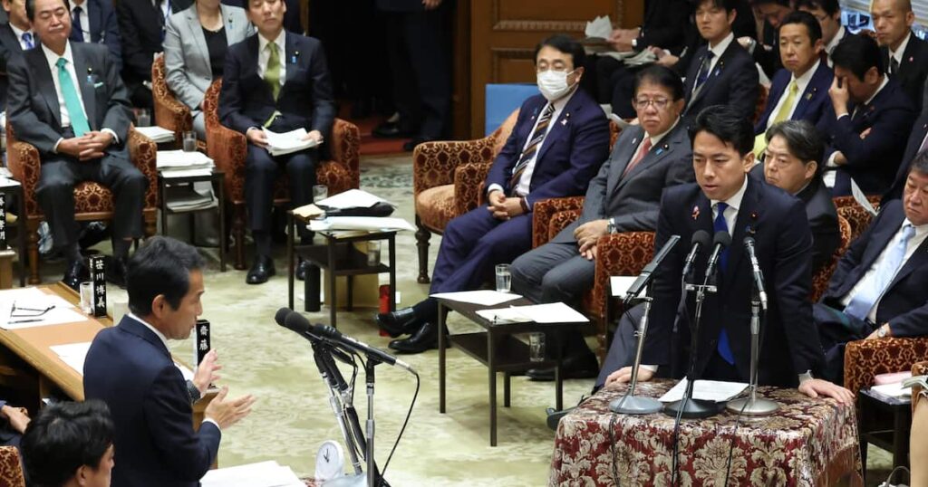 「立民が何を求めているのか分からない」小泉防衛相　台湾有事巡る高市首相答弁への追及に