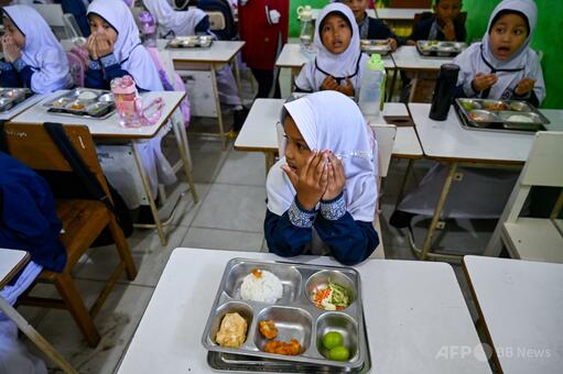 【国際】インドネシアの無償給食プログラム、食中毒の主な原因に