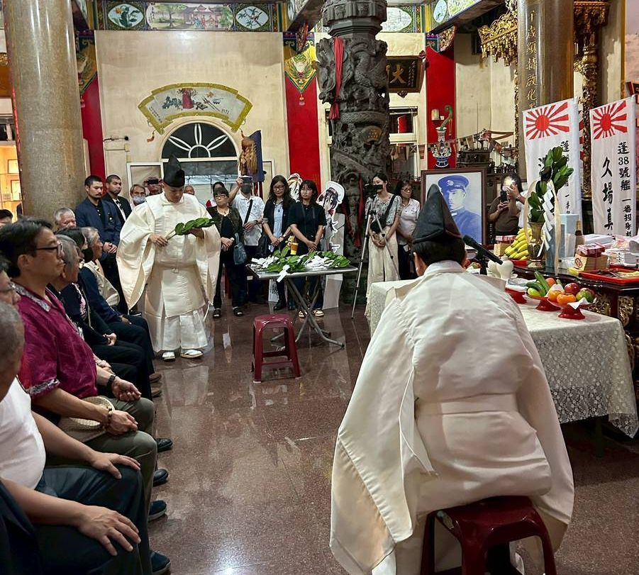 安倍氏銅像立つ高雄の紅毛港保安堂「日台は家族」安倍紀念公園を整備中