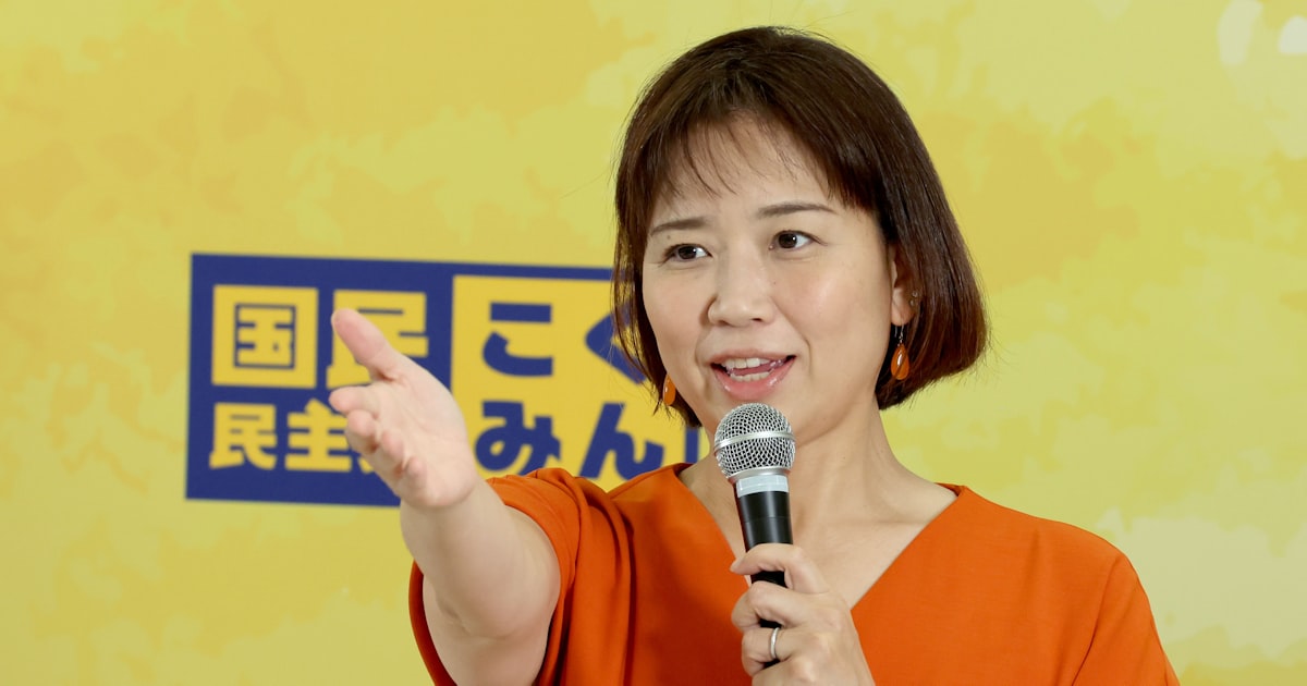 国民民主党・伊藤孝恵氏、税制改正の重点項目「年少扶養控除の復活」