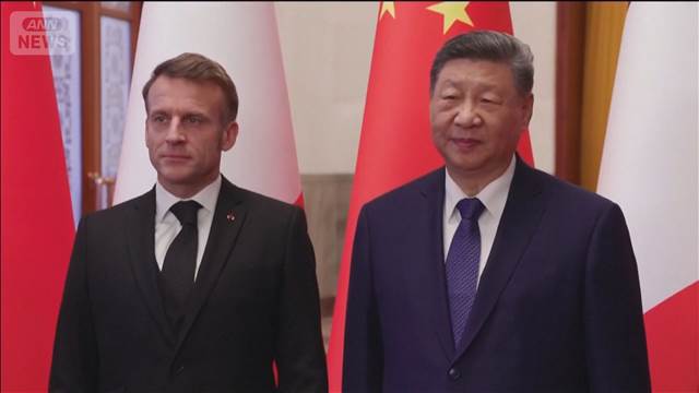 中仏首脳会談　習近平主席「歴史の正しい側に立つべき」