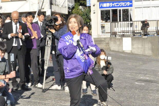 「全部を敵に回しても戦います」出直し出馬の田久保真紀氏が決意明かす　静岡県伊東市長選