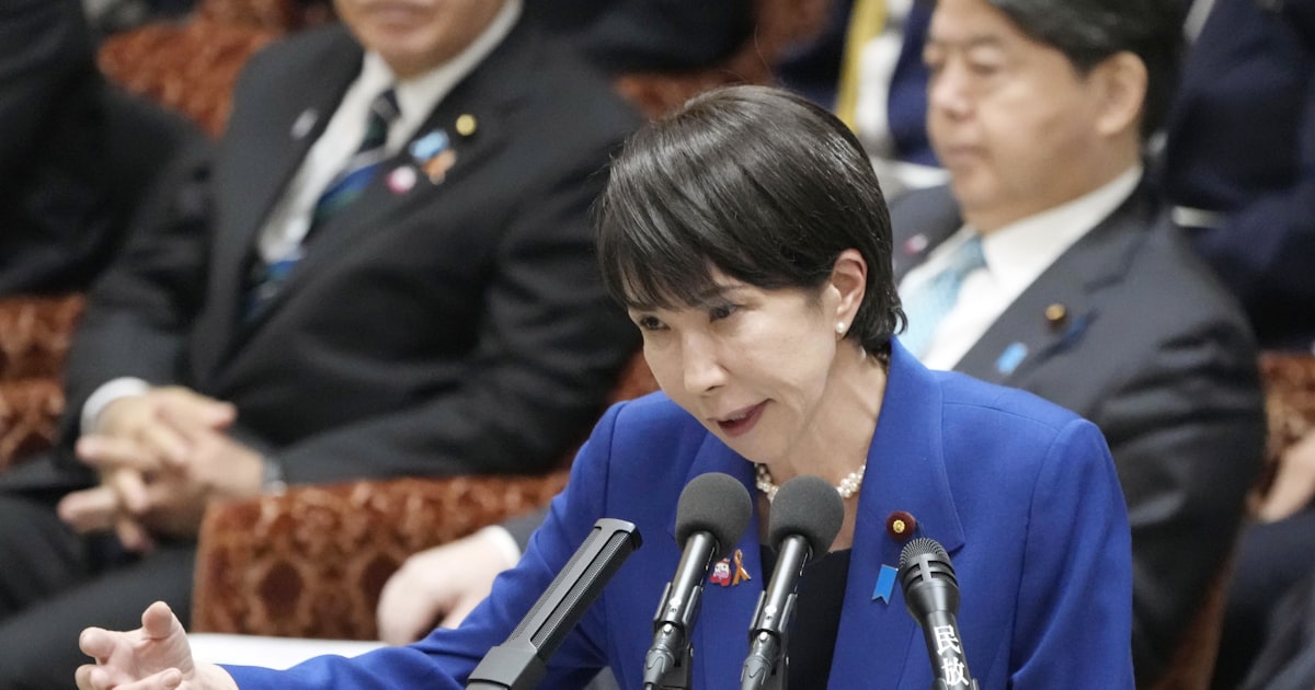 高市首相、高校生扶養控除「縮減指示していない」　パヨメディアさん誤報を駆使して支持率下げに必死