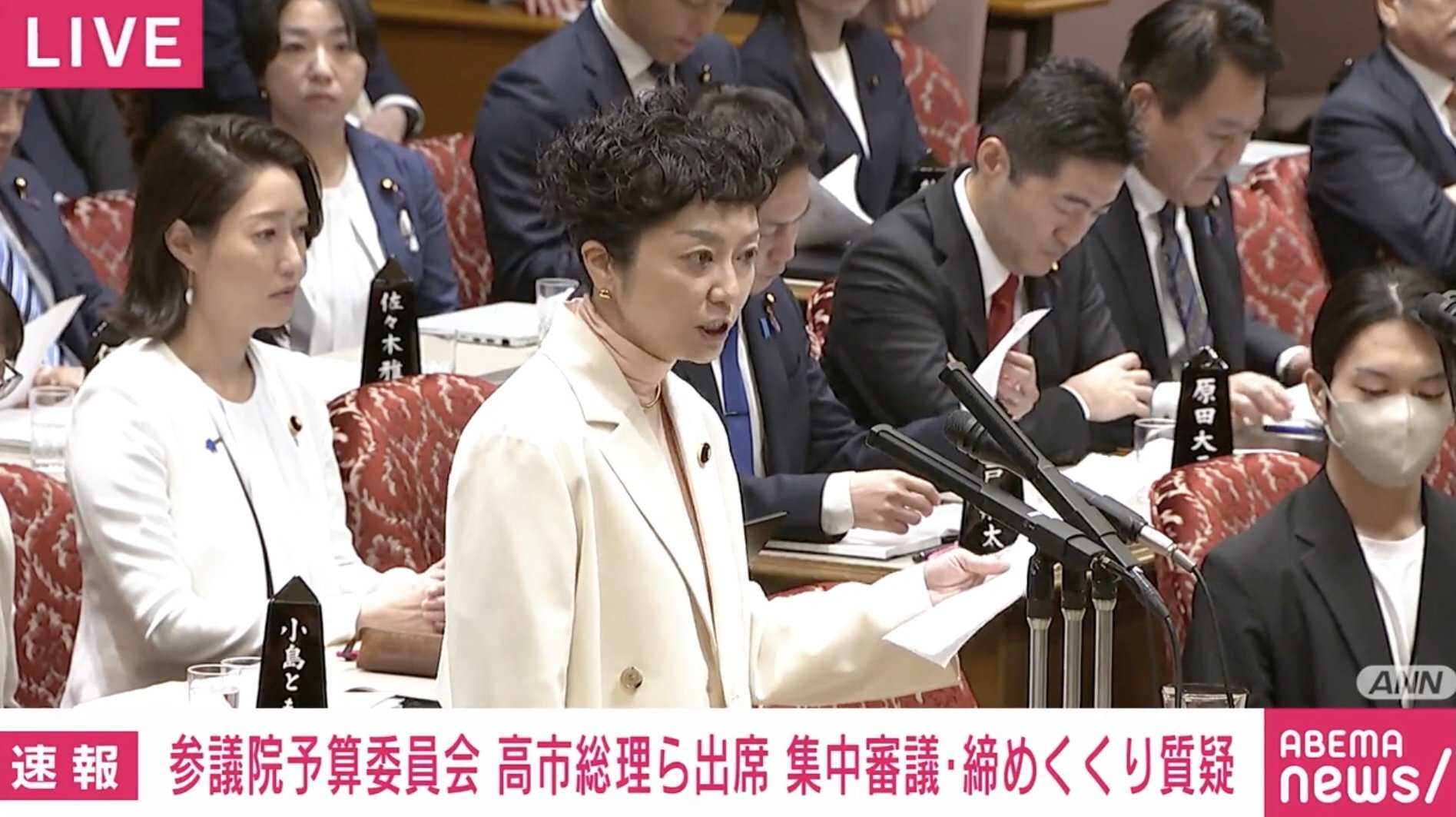 【国会】れいわ議員「母親はね、子どもを戦争に行かせるために産んだんじゃないんだよ」