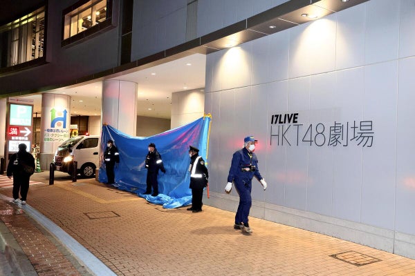「ＨＫＴ４８」スタッフら刺傷、容疑者は事件前に催涙スプレーや包丁購入…アイドル襲う機会うかがっていた可能性