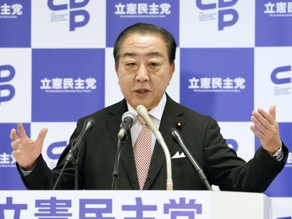 立民・野田代表「早急に辞任を」　首相官邸筋の核兵器保有発言
