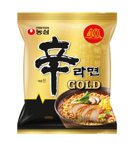 【辛ラーメン】 発売４０周年　新製品「ゴールド」発売へ＝韓国・農心