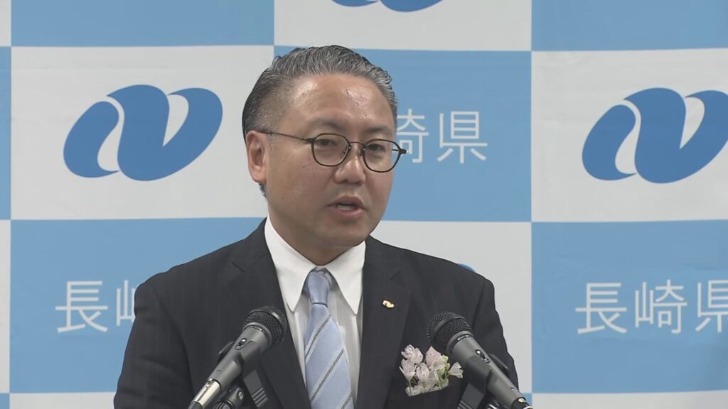 【長崎】「中国総領事館に上海線の利用促進協力を申し入れた」　日中関係悪化による定期航空路欠航に大石知事