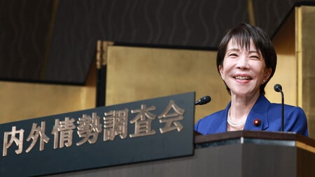 【高市首相】早期訪米を調整＝対中国「日本の国益守る」―内外情勢調査会で講演