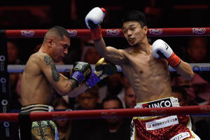 【ボクシング】中谷潤人、転向初戦は３－０判定勝ち　現役日本人最多の３２連勝でＳバンタム級白星発進