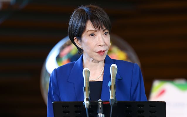 通常国会冒頭の衆院解散案、高市首相「選択肢」　予算遅れに慎重論 – 日経