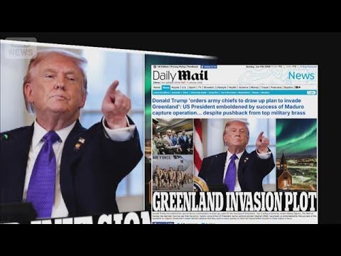 トランプ大統領がグリーンランド侵攻計画の策定を軍幹部に指示