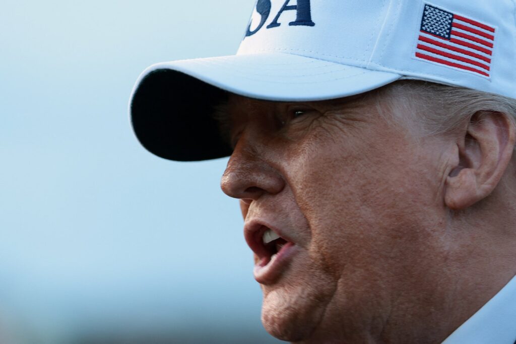 トランプ大統領、中国は米国製品に「市場を開放できる」