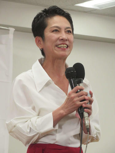 立民・蓮舫氏「中道が聞き慣れない」新党巡る声に返答　先輩政治家の理念を引用し定義を再掲示