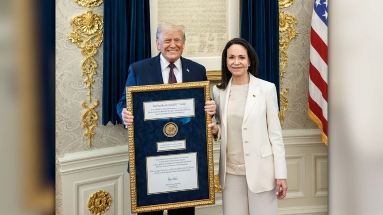 【国際】トランプ氏、グリーンランド掌握は「ノーベル平和賞もらえなかったから」　ノルウェー首相宛ての書簡で吐露