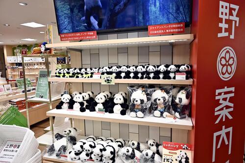 パンダファンの聖地「上野案内所」、再来願って開発した「来来（ライライ）」グッズに大反響