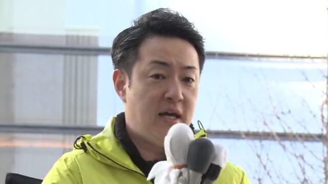 【大阪市長選挙】「大阪の成長を止めるわけにはいきません」「副首都として機能するために都・区制度導入を」横山英幸さんの第一声