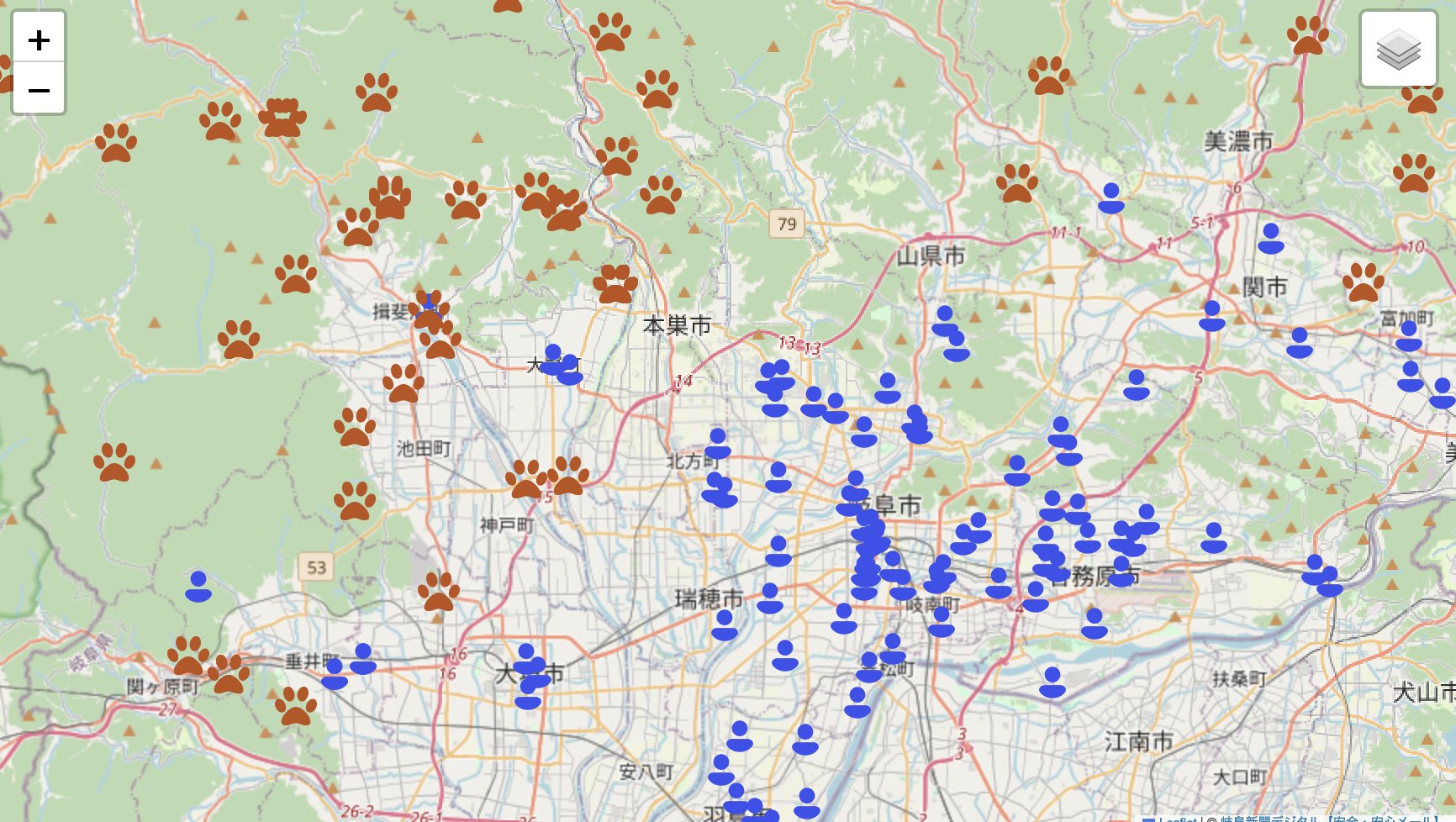 【悲報】岐阜さん、熊と不審者がせめぎ合ってしまう
