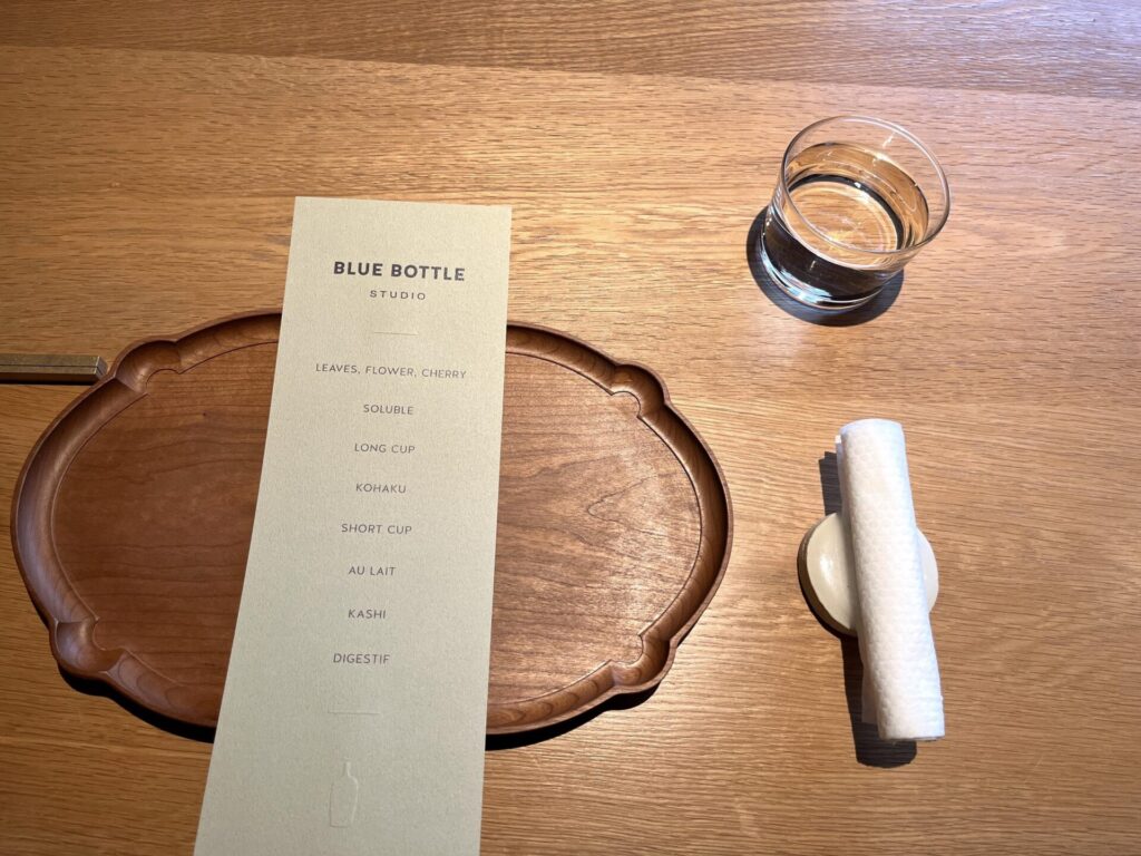 【画像】ブルーボトルコーヒーの限定予約制「コーヒーコース」W