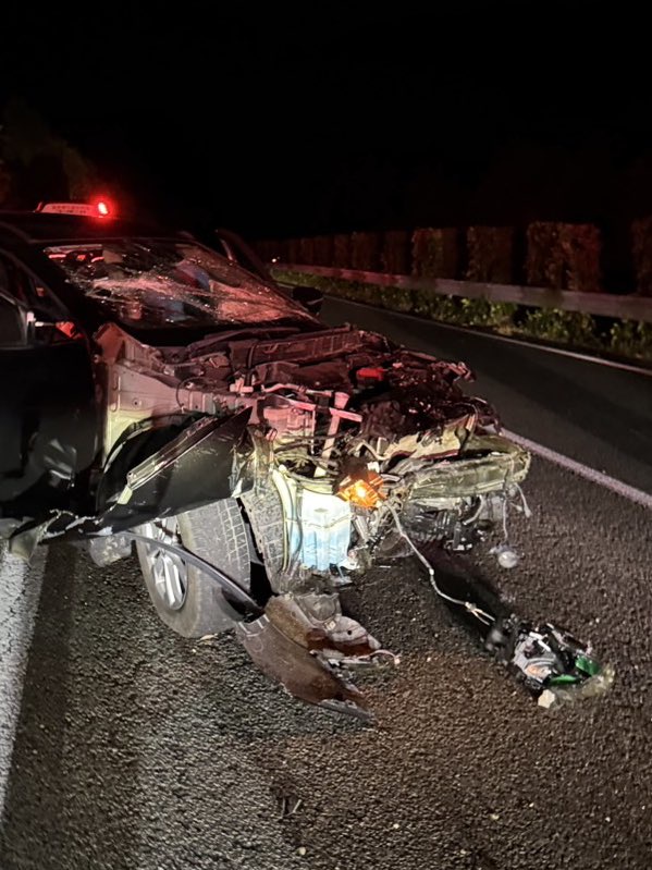 【芸能】釣りアイドル・神野梓　高速道路で事故　事故現場の衝撃の写真も公開 「命を落としてもおかしくない事故だった」