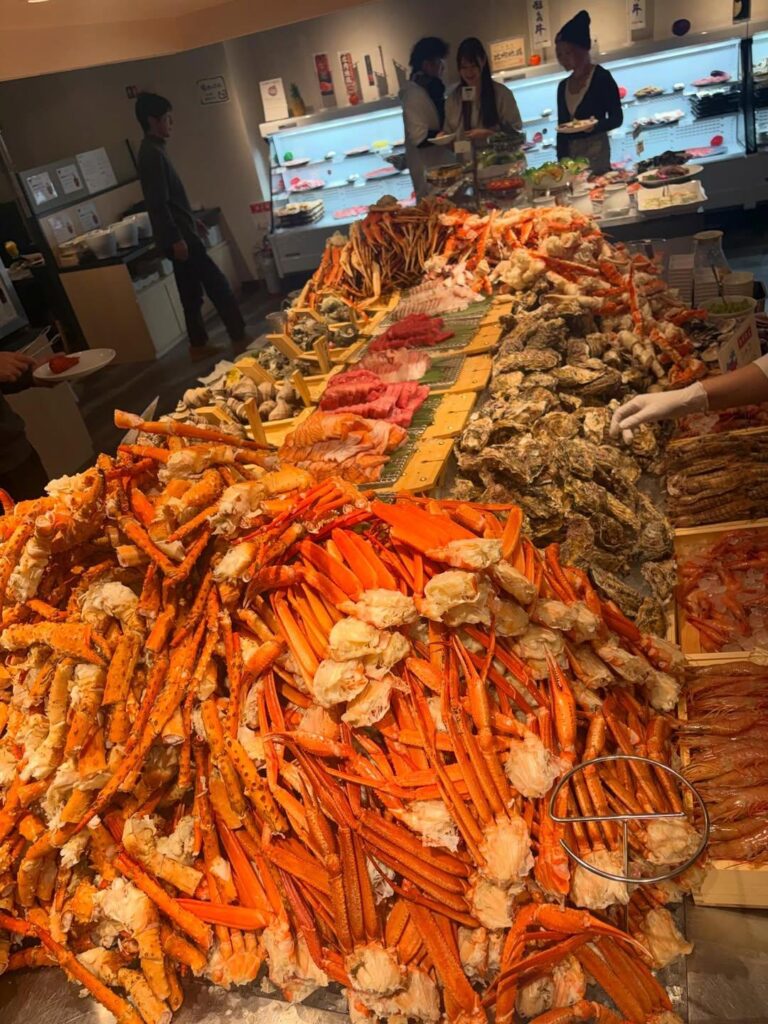 【画像】一人12000円の蟹食べ放題ｗｗ