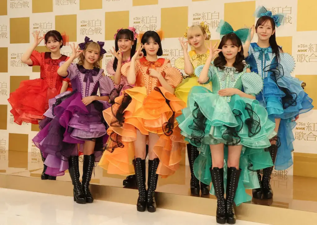 【紅白リハ】FRUITS ZIPPER仲川瑠夏　TUBE前田をパパ呼び「前田パパの遺伝子をもらって爪痕残します！」