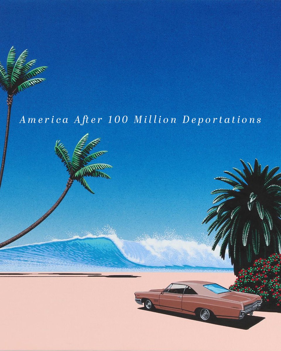 🇺🇸米・国土安全保障省、日本人イラストレーター永井博のシティポップ絵を無断使用