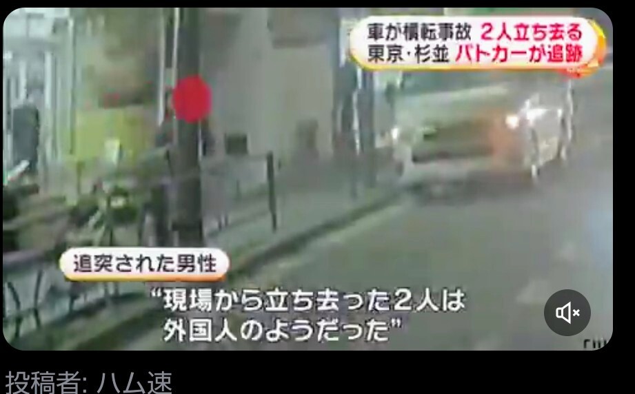 【リアル GTA／ベトナム国籍男ら逃走と空き巣グループ逮捕】杉並区環七で追跡車横転