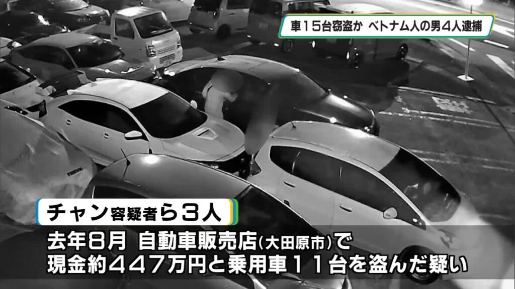 自動車盗難、ベトナム人被告の“耳を疑う言葉”…懲役8年求刑  裁判官に「どうして」不満
