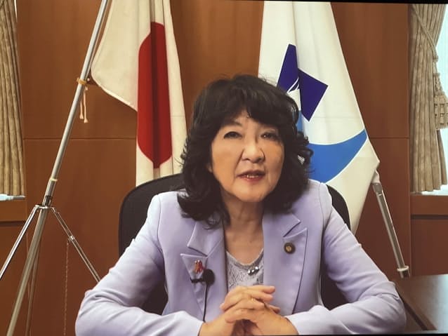 片山さつき金融相「貯蓄から投資へ」 Japan Weeksイベントで挨拶