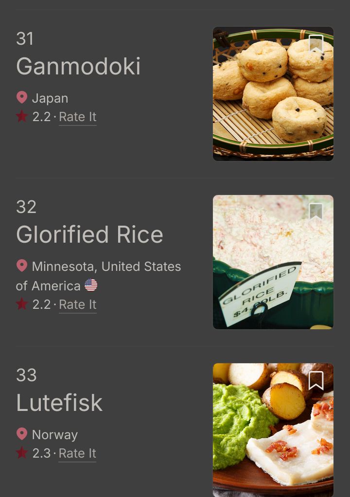 外人「うわこれまっず」世界のまずい料理100に日本料理が二つもランクイン…