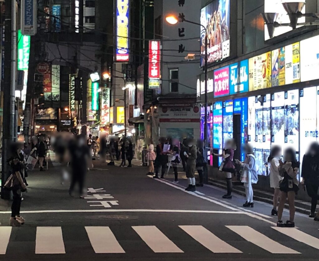 【画像】夜の秋葉原、天国だったｗ