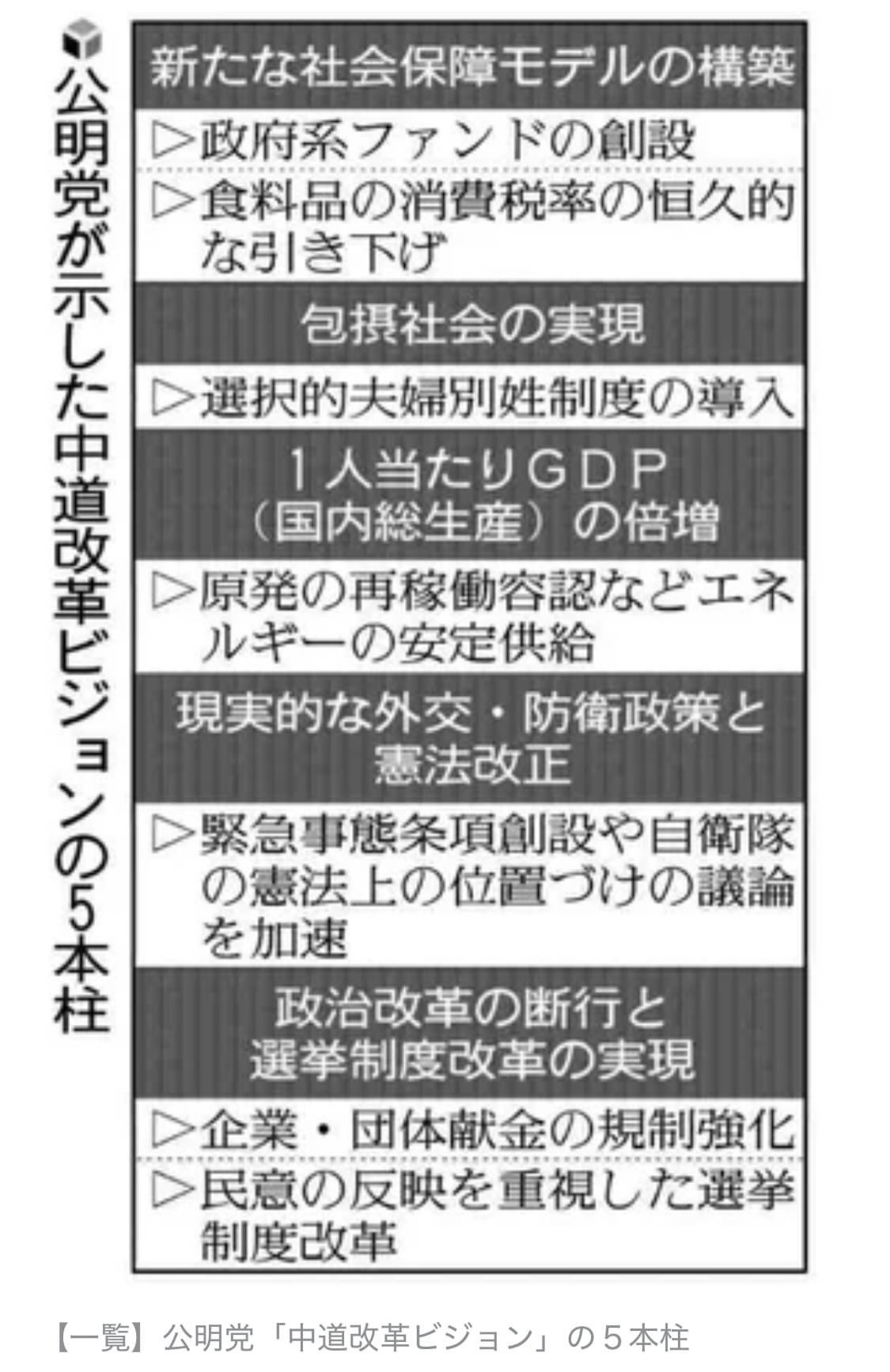 【緊急】中道改革連合の政策、悪くない？！？！