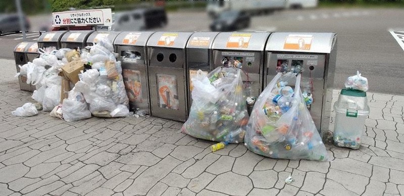NEXCO中日本、一部PAのゴミ箱撤去　持ち込み多く　SNSで賛否殺到