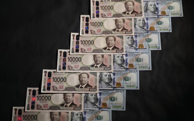 NY円、一時157円台半ばに下落　日銀総裁の利上げ慎重姿勢を警戒