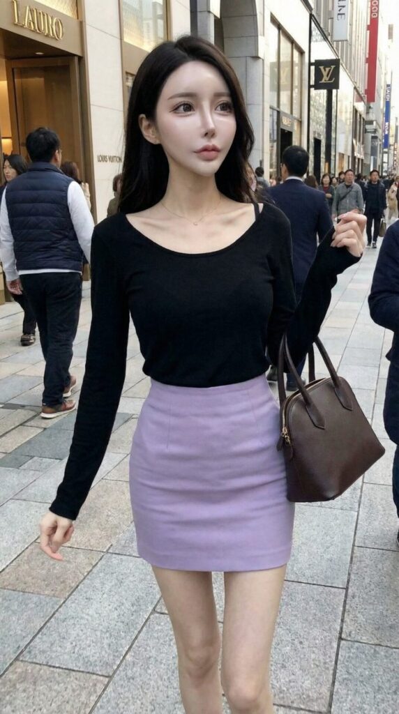 整形パパ活女子そっくりでXでバズったイラスト､AIに実写化させたらそのものが完成し港区界隈に激震