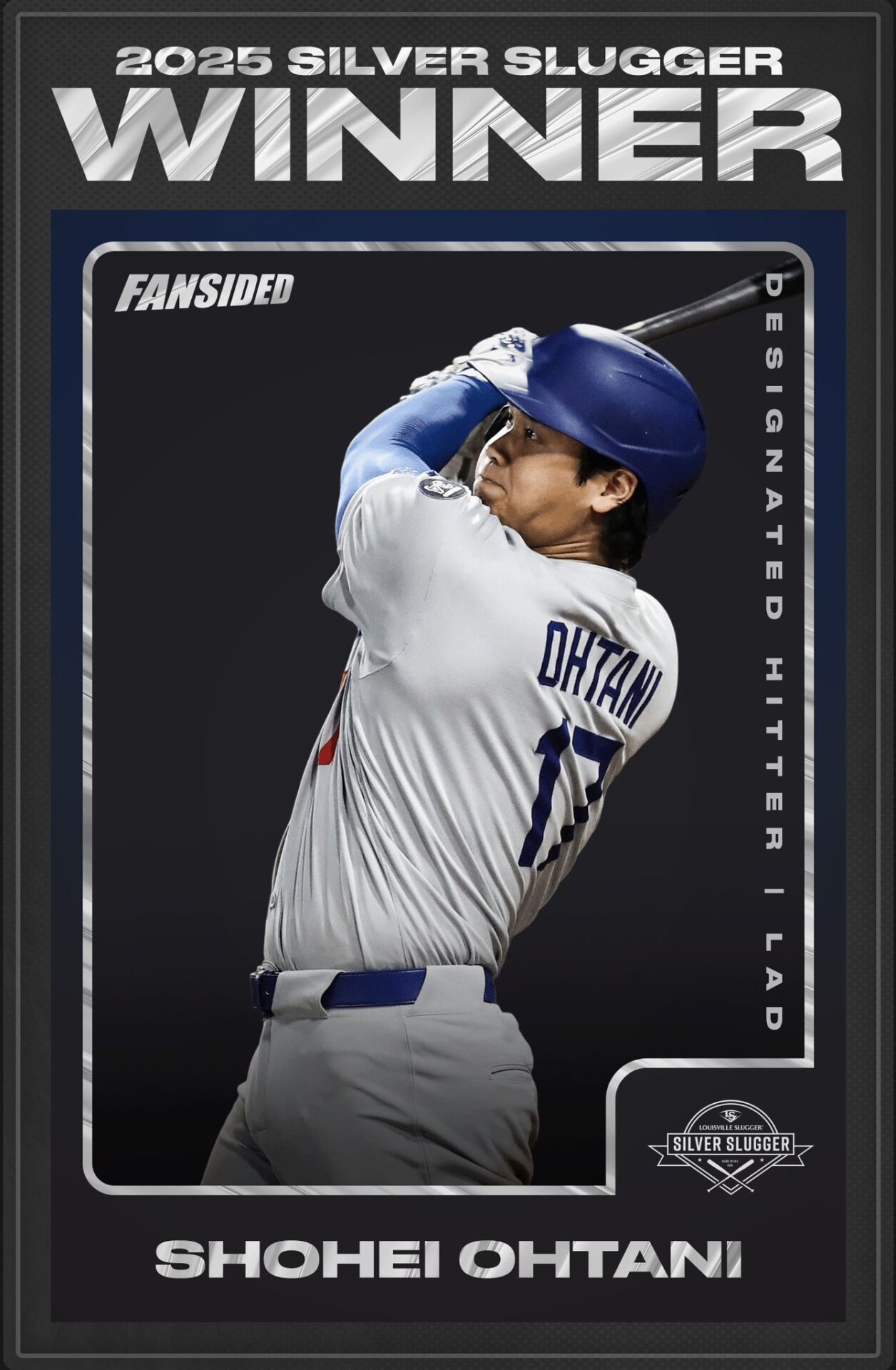 【速報】大谷翔平さん、自身4度目のシルバー・スラッガー賞を受賞！！！！！！！！