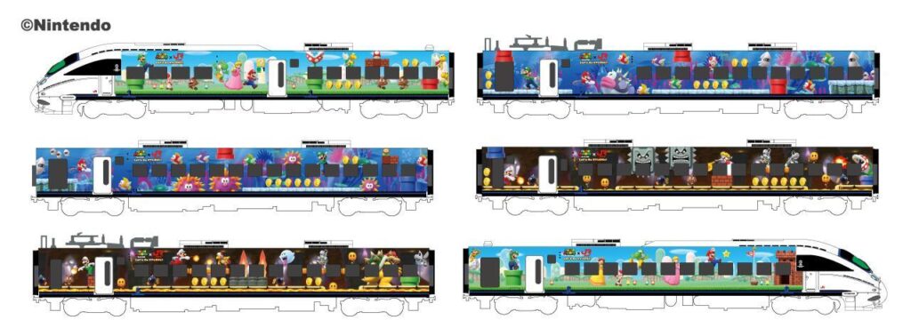 特急 スーパーマリオ号 運転